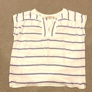 LOFT striped blouse